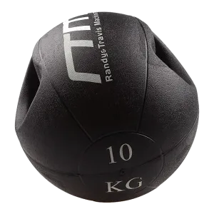 10kg Double-Handled Rubber Medicine Core Ball