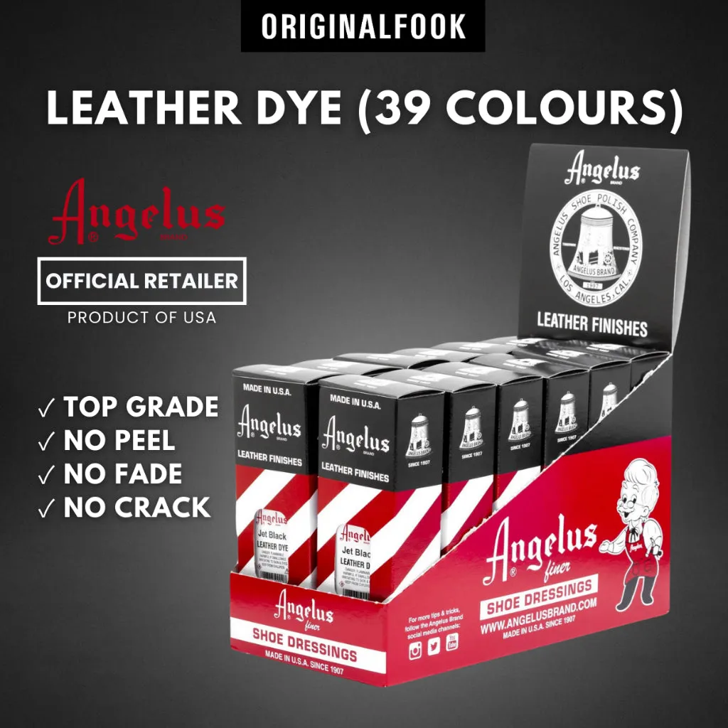 (39 Colors) Angelus Leather Dye 3oz