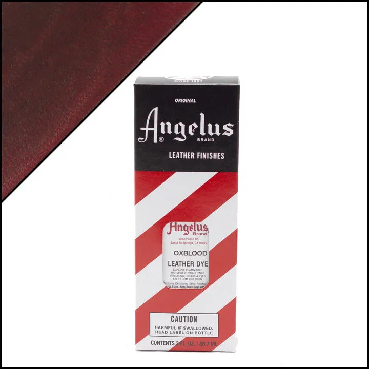 (39 Colors) Angelus Leather Dye 3oz