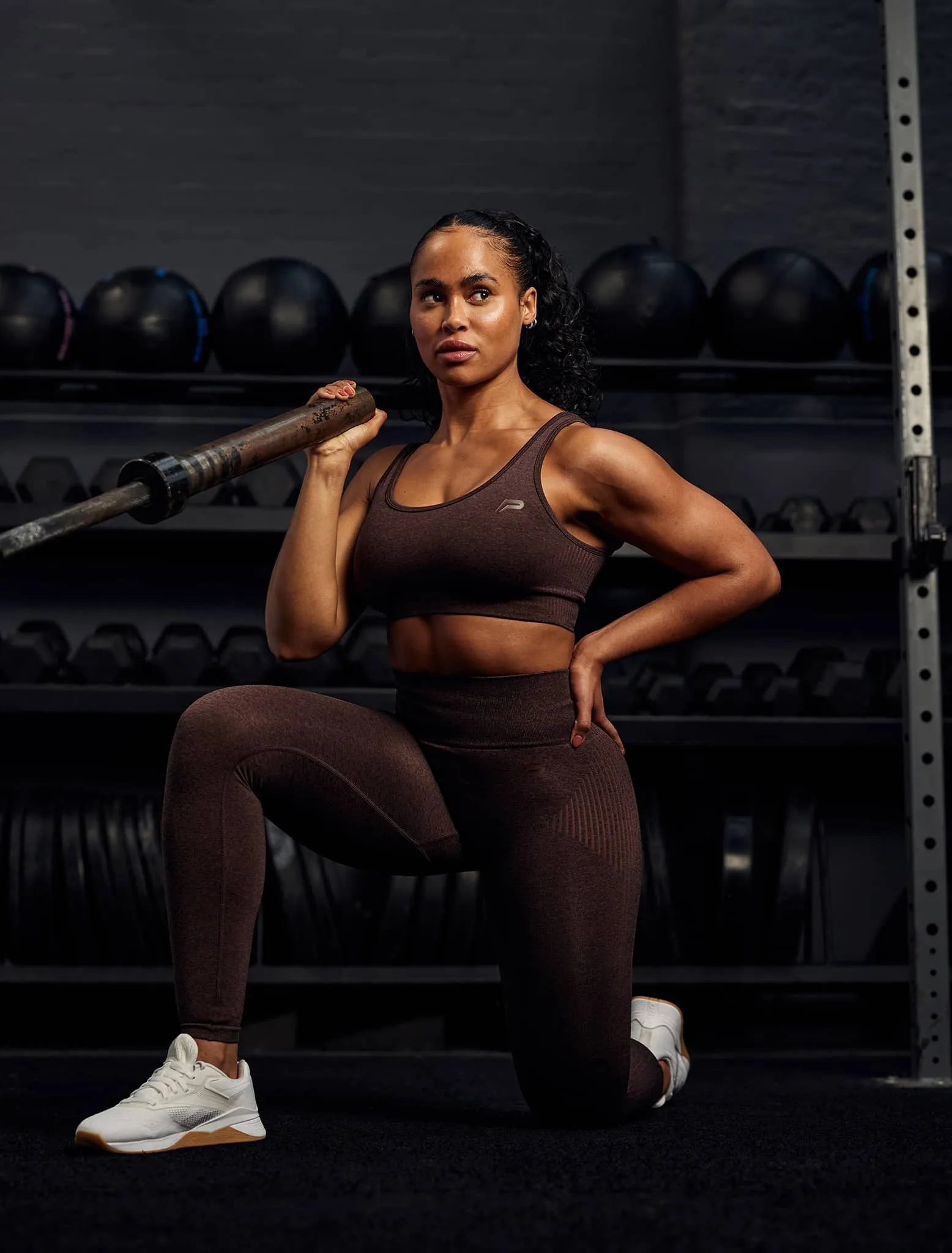 ADAPT 2.0 Seamless Sports Bra - Cherry Brown