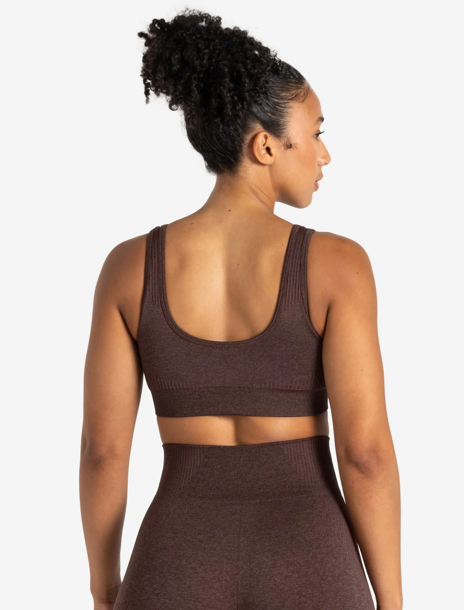 ADAPT 2.0 Seamless Sports Bra - Cherry Brown