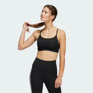 Adidas Aeroreact Training Light-Support Women Training Bra Black