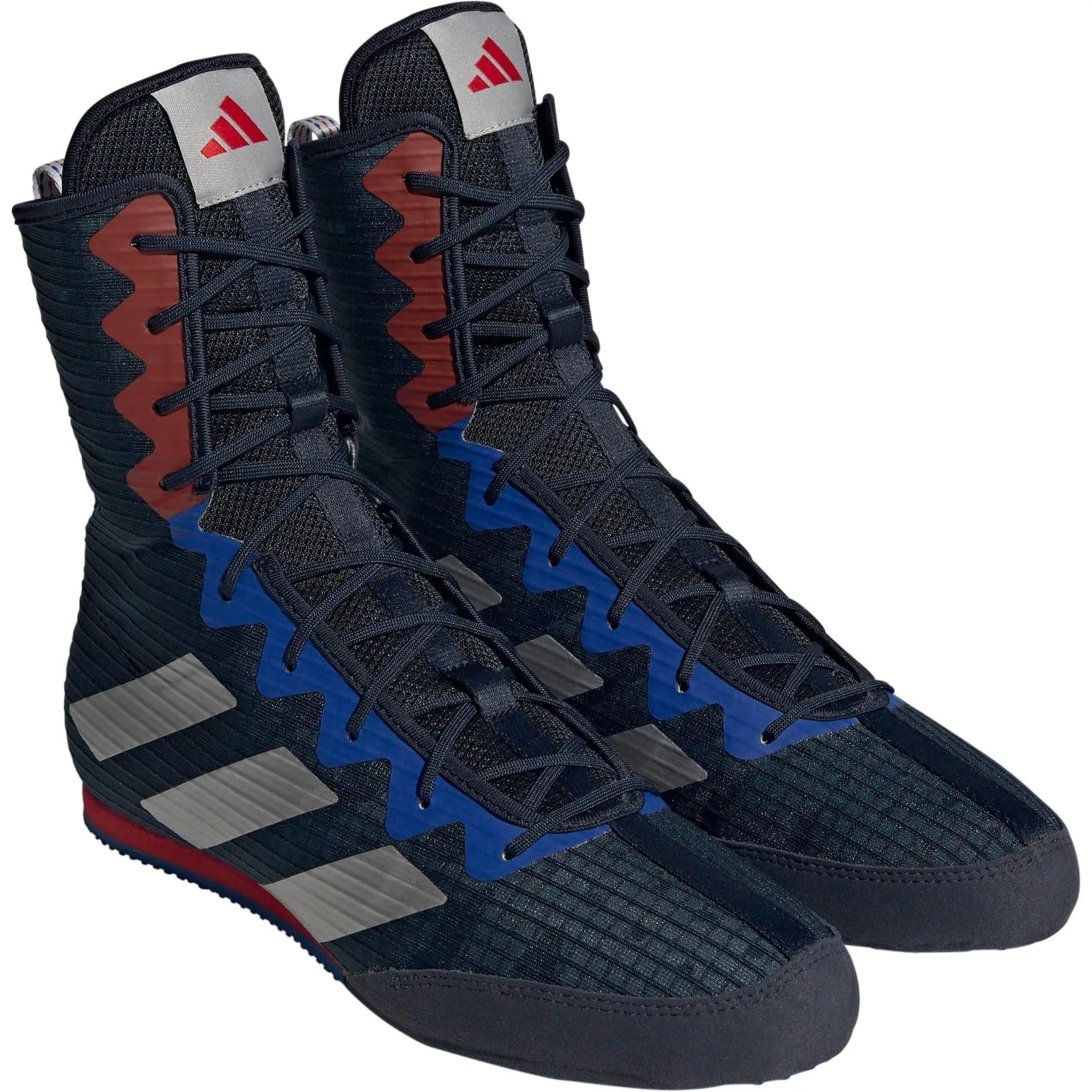 adidas Box Hog 4 Mens Boxing Shoes - Navy