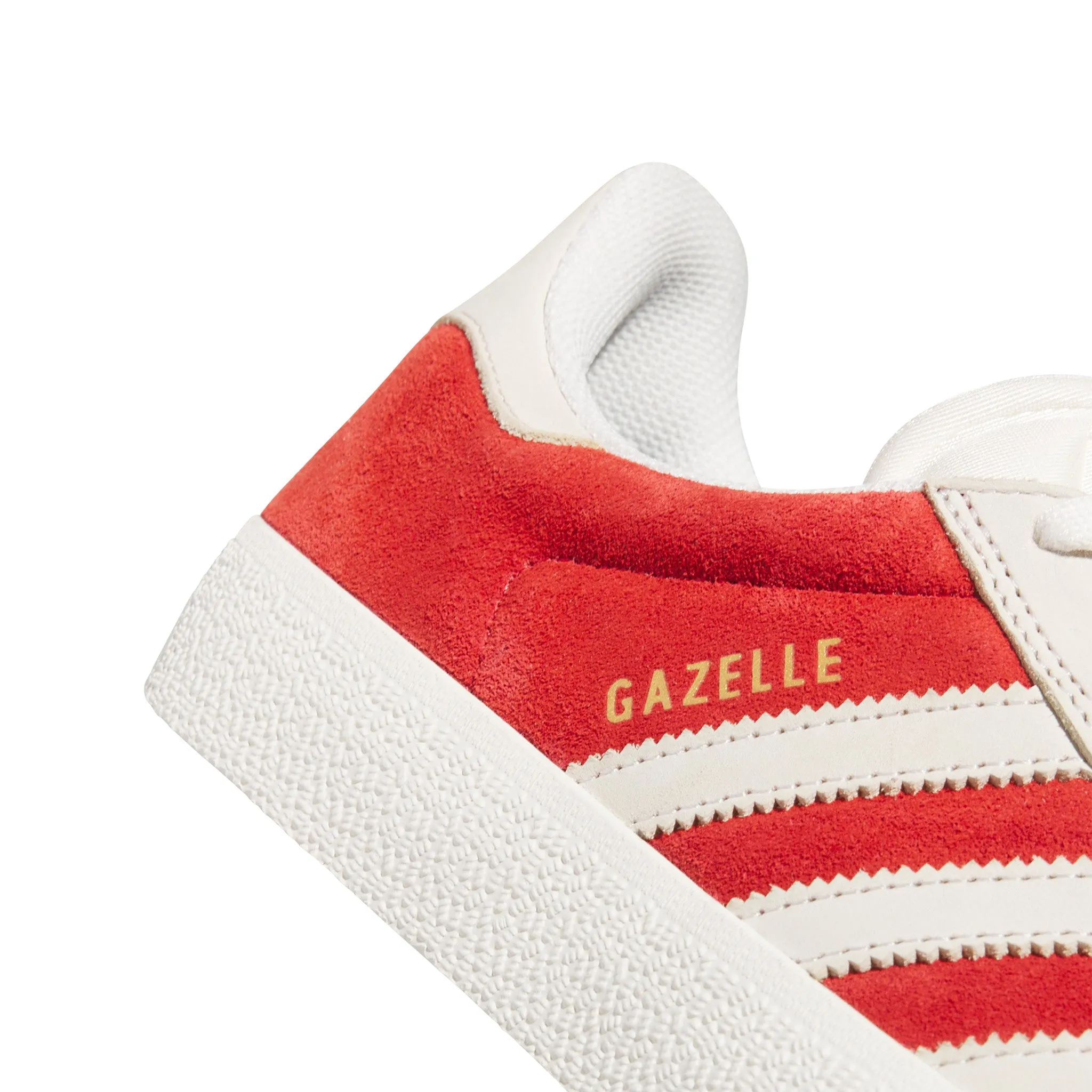 Adidas Gazelle Better Scarlet / Chalk White / Gold Metallic