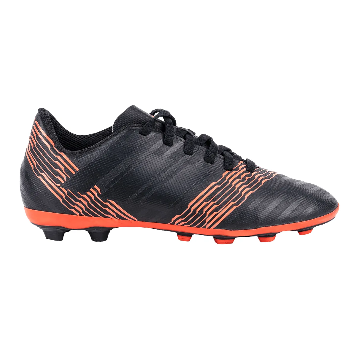 Adidas Nemeziz 17.4 Junior Fg Football Sport Shoes Leather Black Colour For Kids