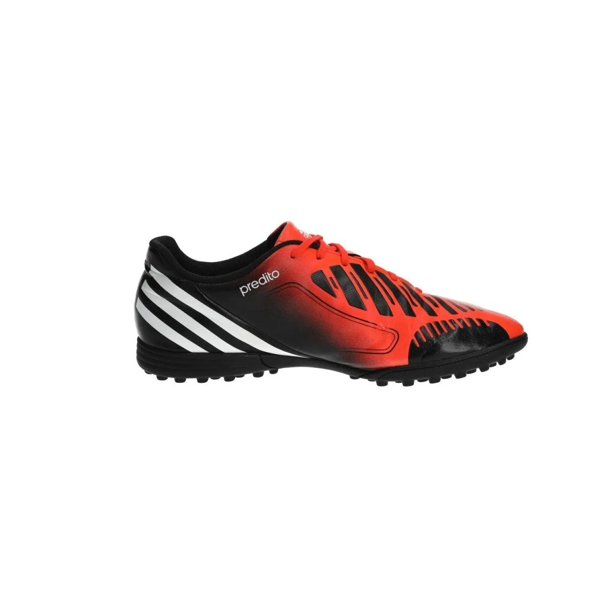 Adidas Predator Lz Football Sport Shoes Coated Fabric Orange Colour For Men