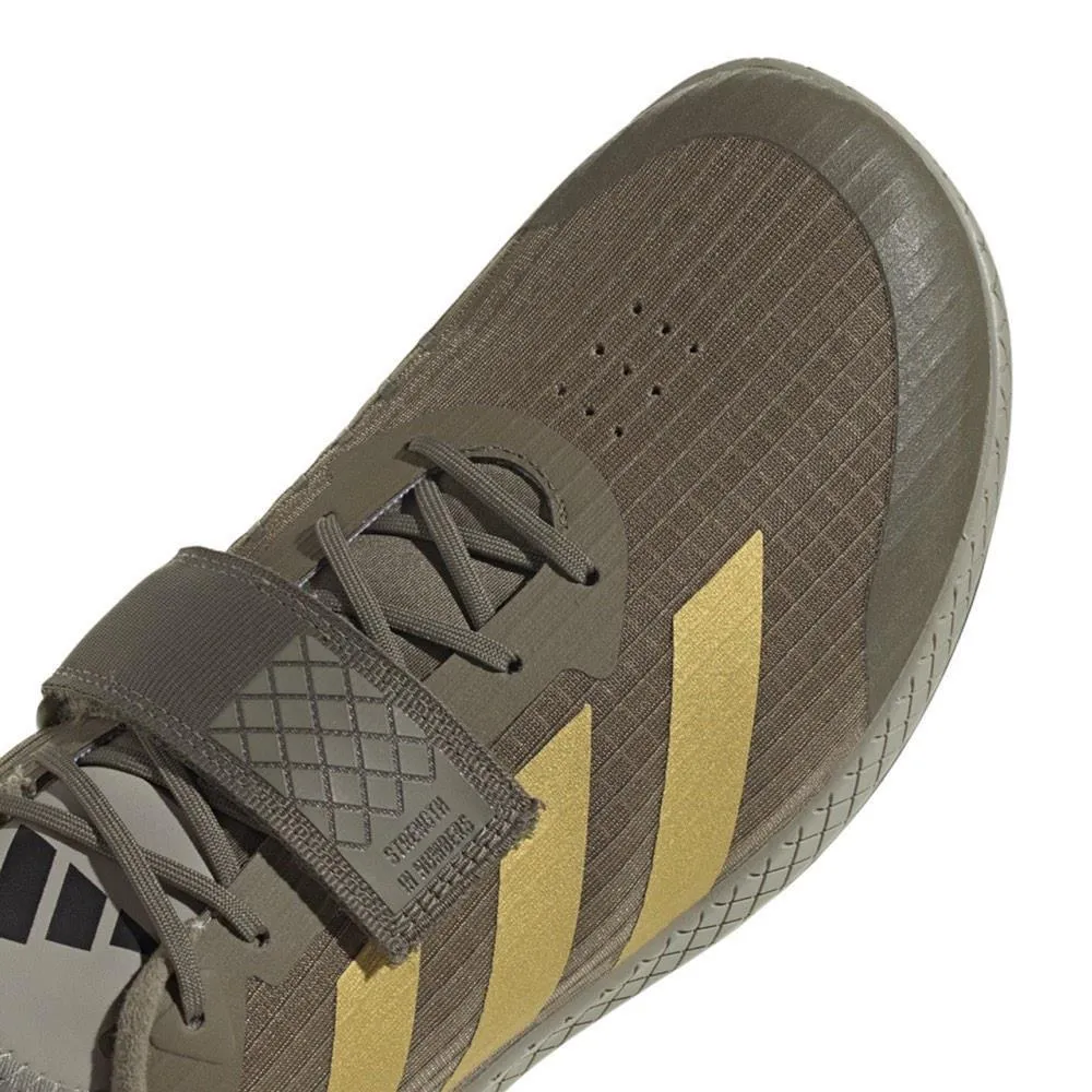 Adidas Total Weightlifting Boots - Green/Gold