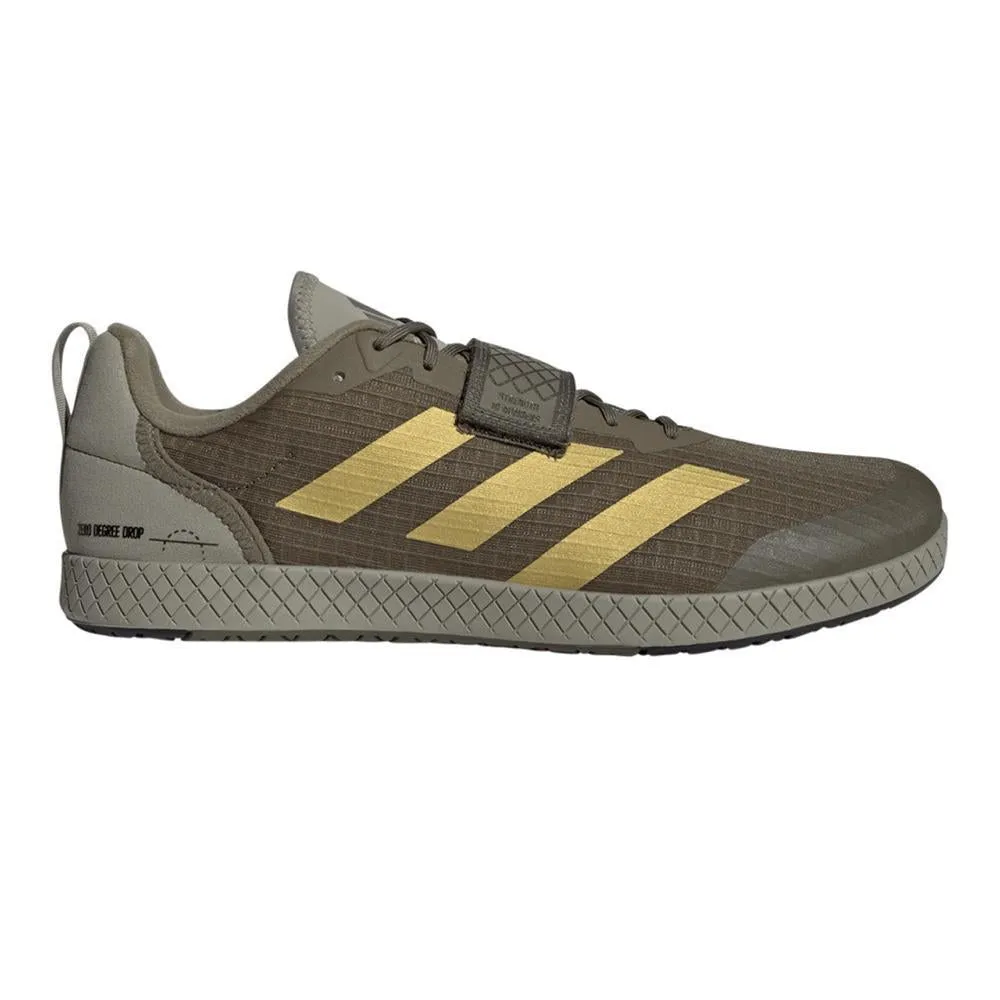 Adidas Total Weightlifting Boots - Green/Gold