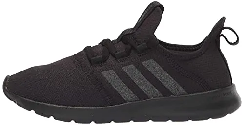 adidas Women's Cloudfoam Pure 2.0 Running Shoes, Black/Black/Core White, 7