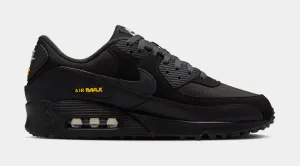 Air Max 90 Black Speed Yellow Mens Running Shoes (Black/Yellow)