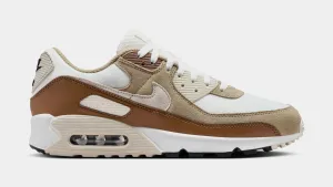 Air Max 90 Summit White Mens Lifestyle Shoes (Summit White/Khaki/Black)