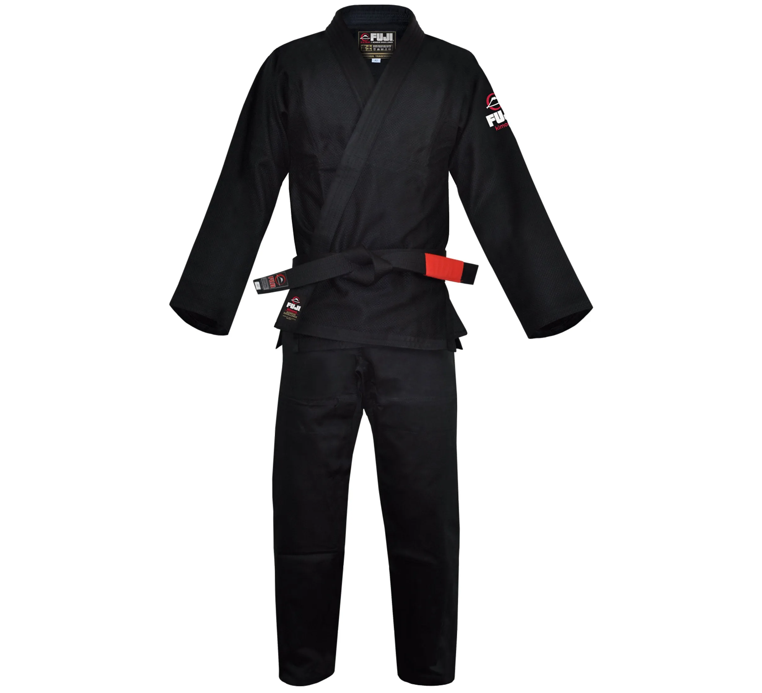 All Around Kids BJJ Gi Black