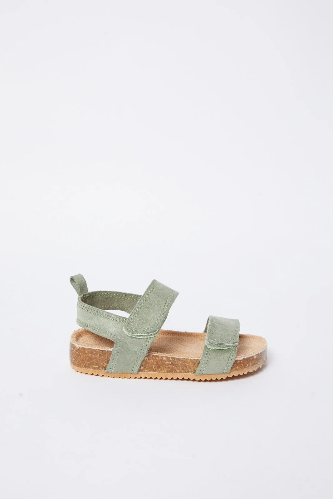 Baby Boys Green Cork Sandal