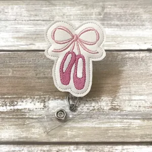 Ballet Slippers Badge Reel