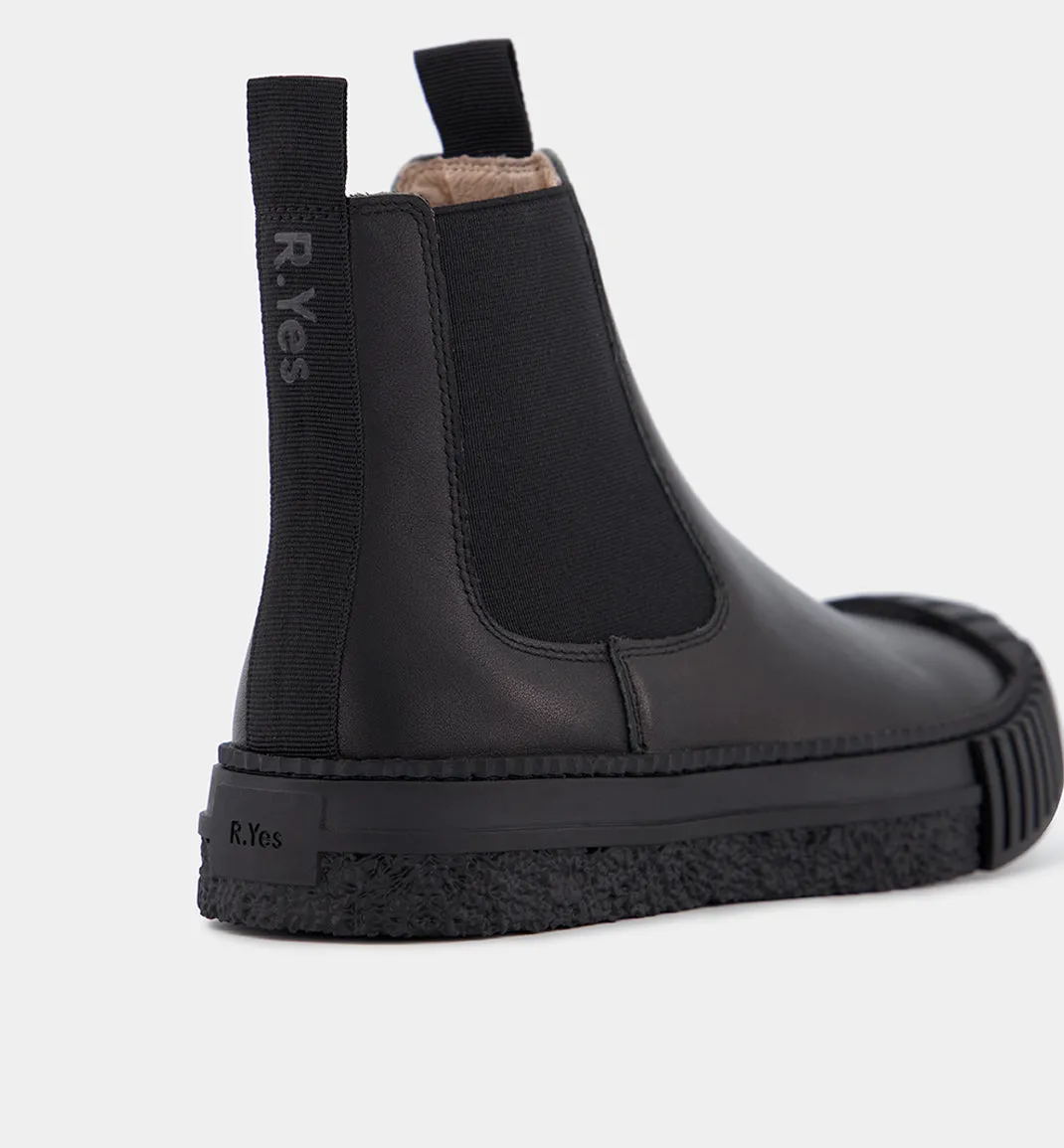 Barbar Chelsea Boots | Black Leather