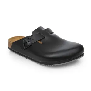 BB129-42 Birkenstock Super Grip Professional Boston Clogs Black 42