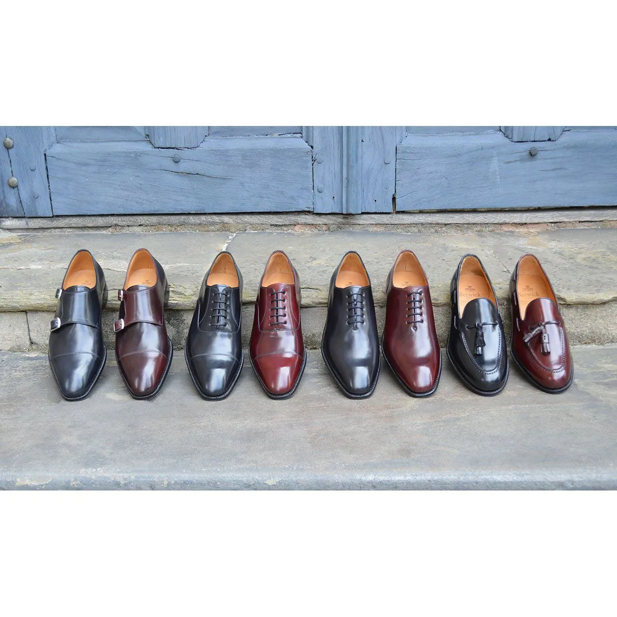 Berwick 1707 Premium Grade Cordovan Straight Cap Oxford (5217)