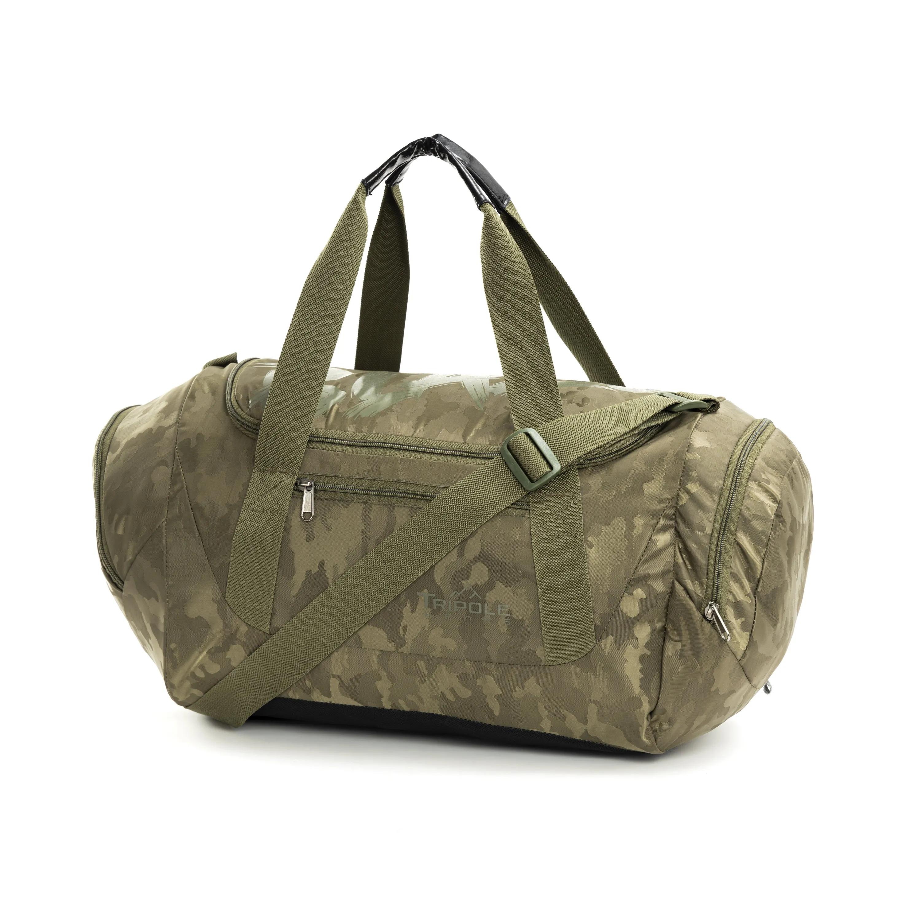 Blaze Gym & Sports Duffel Bag l Green Jaquard