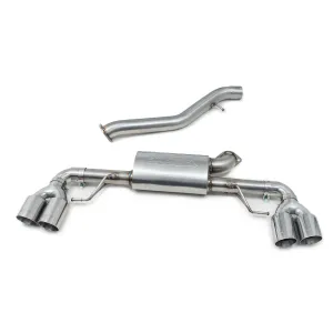 BMW 320i (G20) (19>) Non-Valved Quad Exit M3 Style Performance Exhaust