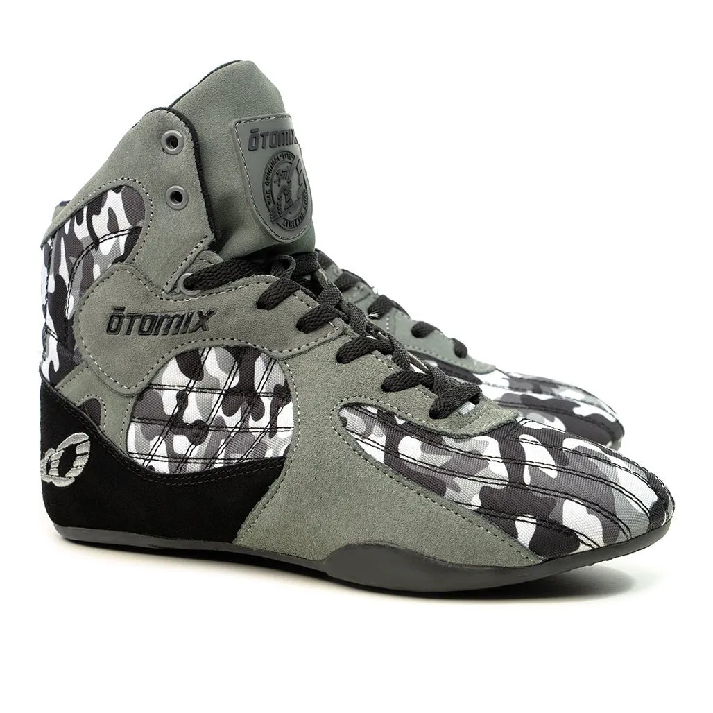 Bodybuilding Weightlifting Gym Shoe Grey Camo