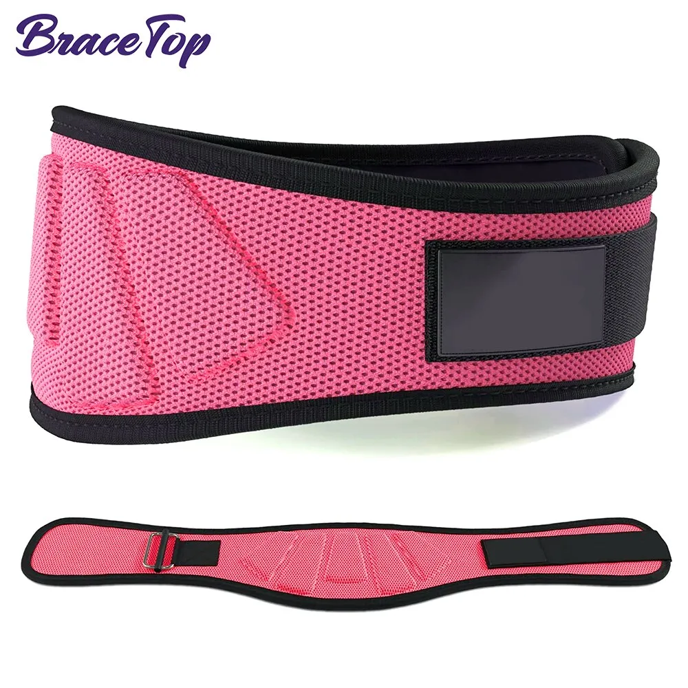 BraceTop Weightlifting Belt Bodybuilding Musculation Gym Belt Fitness Waist Support Sports Dumbell Powerlifting Weigh Lift Belts