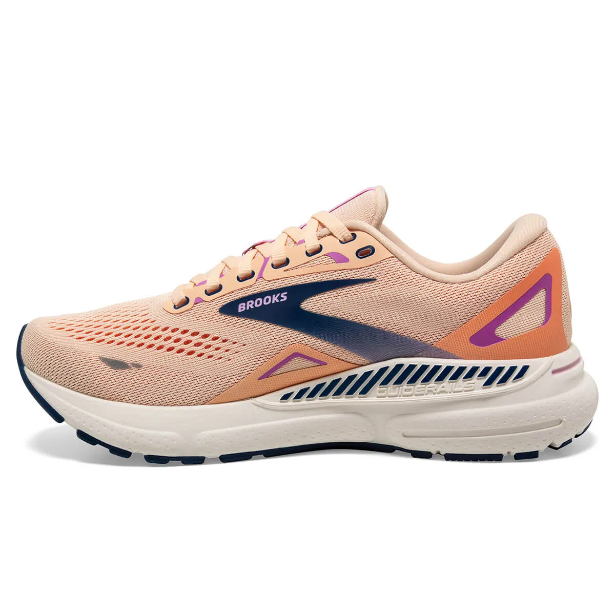 Brooks Adrenaline GTS 23 Womens | Apricot/estate Blue/orchid