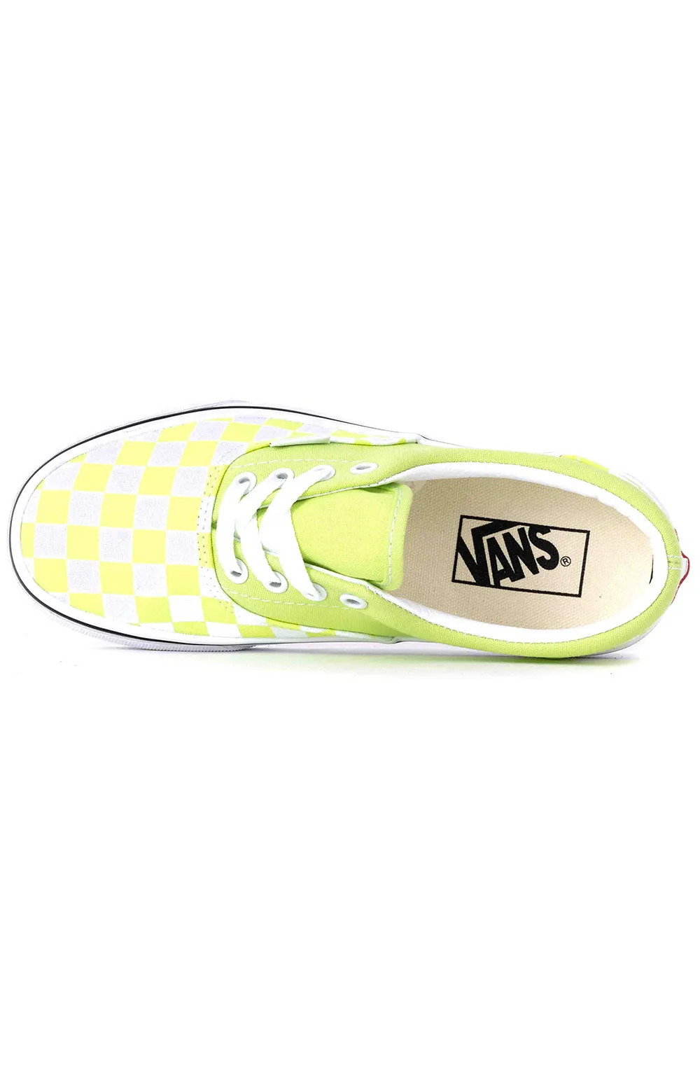 (BV4VXK) Checkerboard Era Shoe - Sharp Green