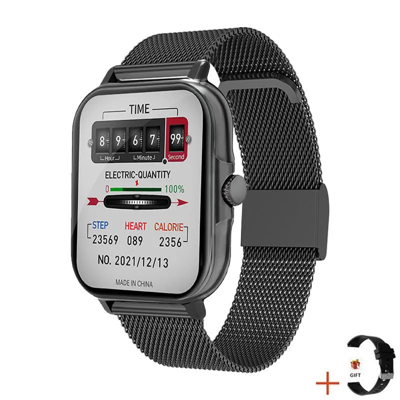 Call Smart Watch Encoder HD Voice Assistant Blood Pressure Heart Rate Bracelet