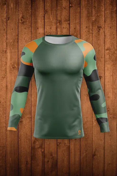 CAMO-FLOW LS COMPRESSION TOP