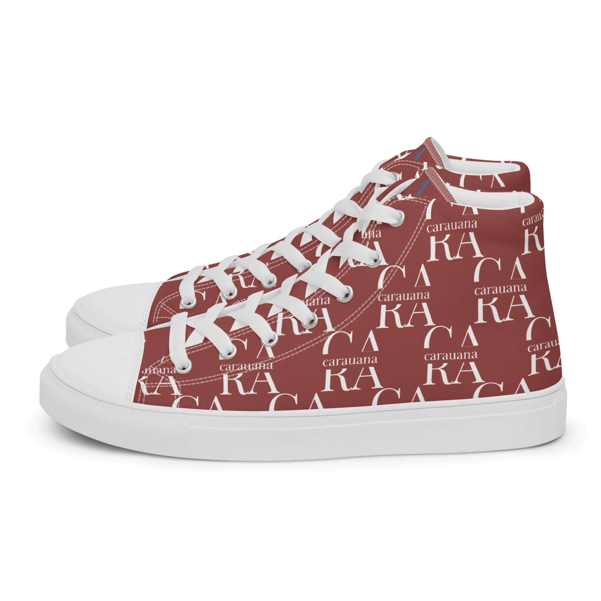 CARAUANA Hip Hop canvas shoes Brown Branded