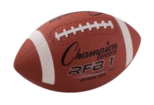 Champion Sports Rubber Football