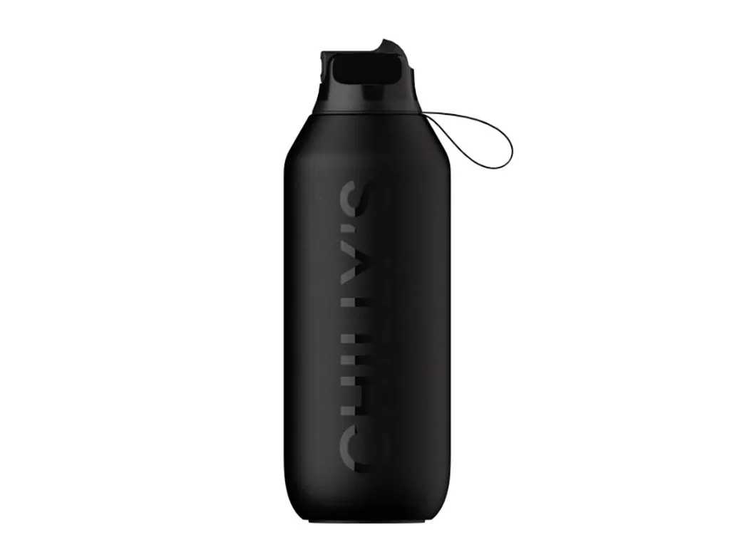 Chillys Flip Bottles Series 2 500ml Bottle Abyss Black