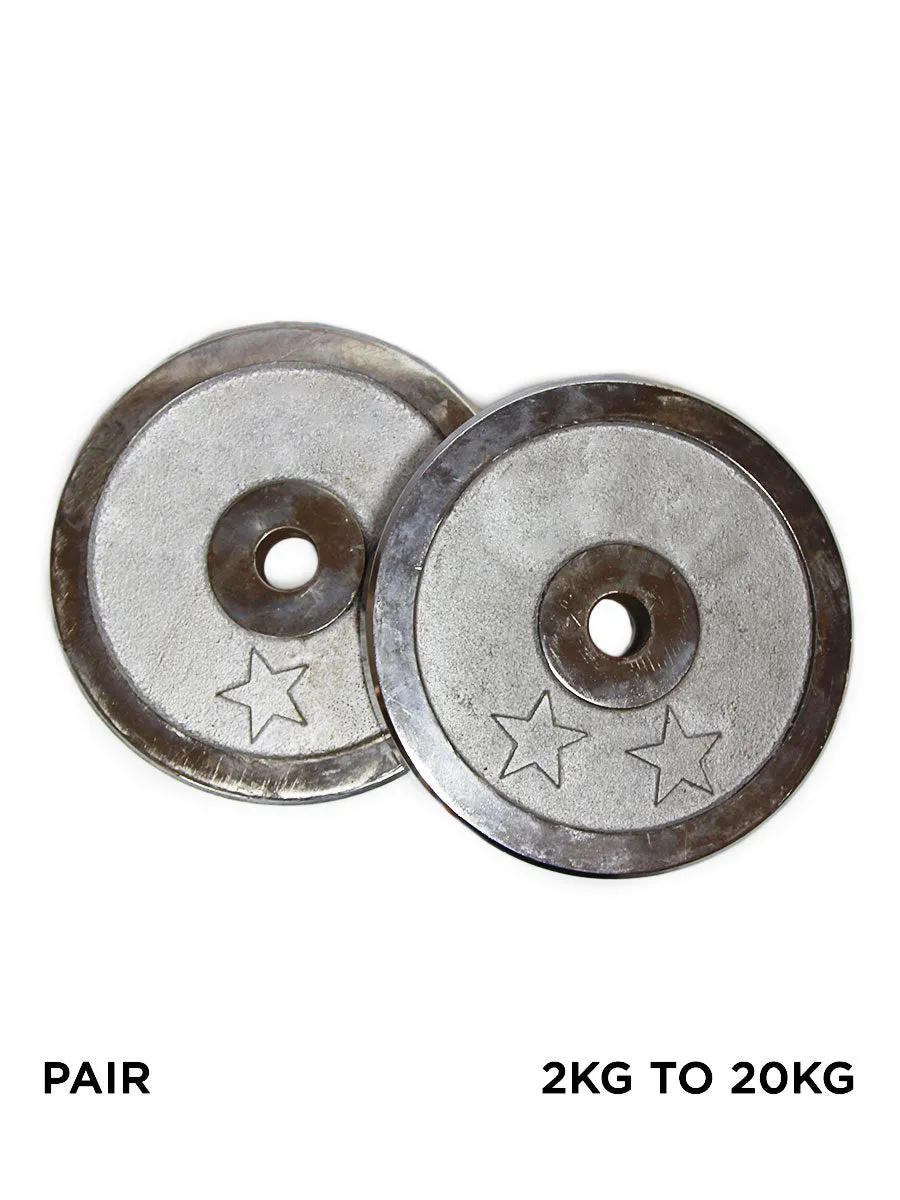 Chrome Plates Pair - 1KG / 10KG