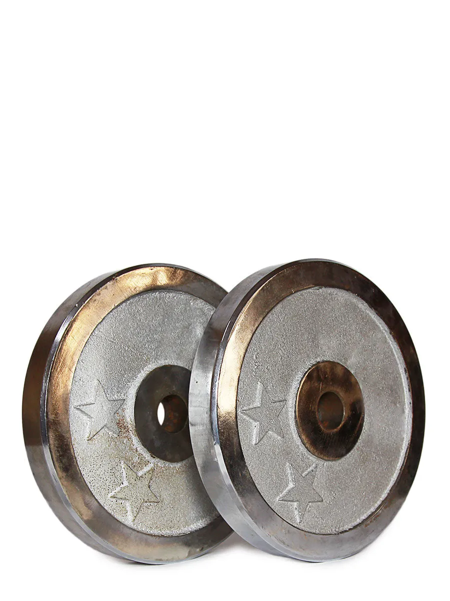 Chrome Plates Pair - 1KG / 10KG