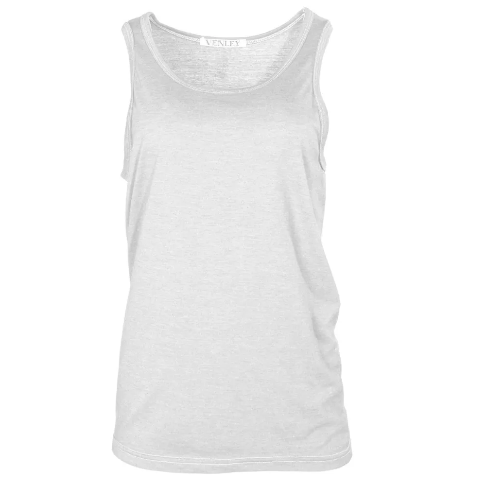 Chuck- Men's Boyfriend-Fit Sleeveless O-Neck Tank Top