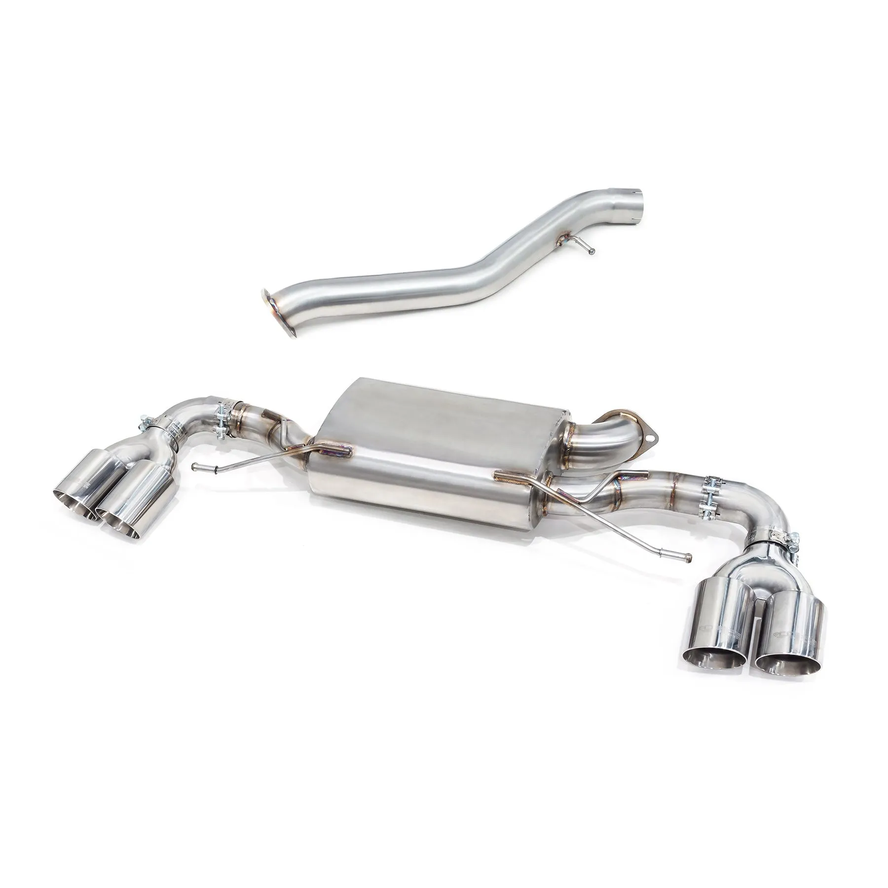 Cobra Exhausts - BMW 320i (G20) (19>) Non-Valved Quad Exit M3 Style Performance Exhaust