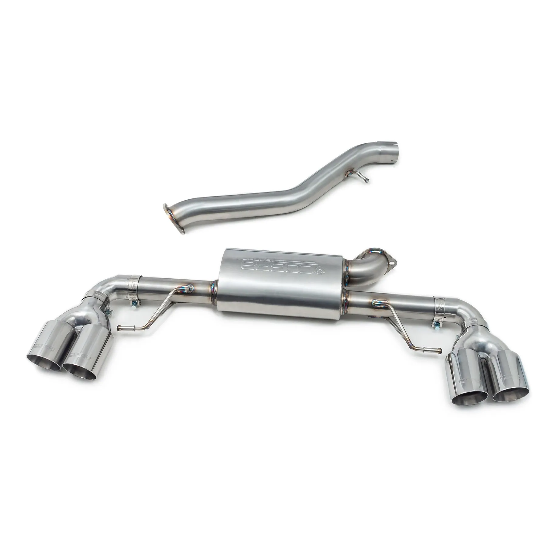 Cobra Exhausts - BMW 330i (G20) (19>) Non-Valved Quad Exit M3 Style Performance Exhaust