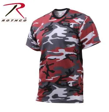 Colored Camo T-Shirts