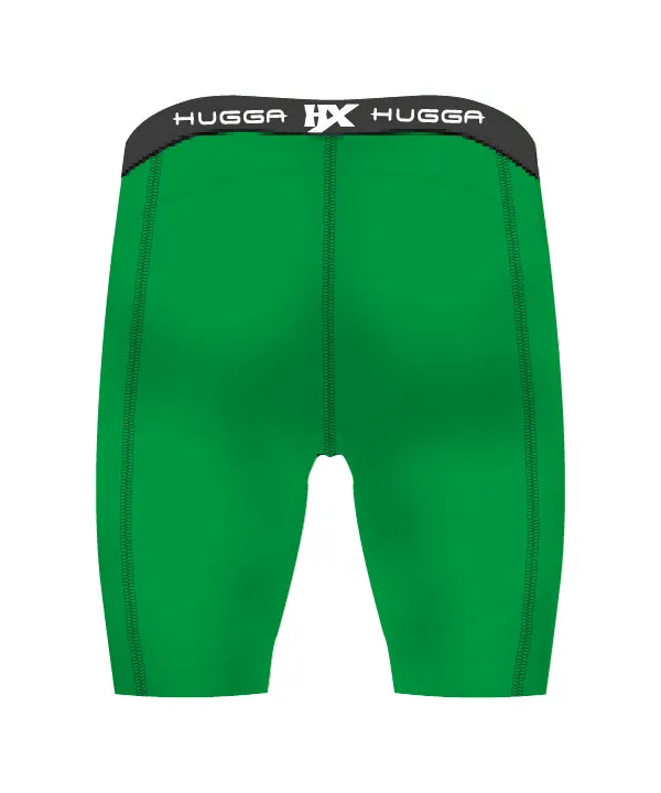 CONTRAST STITCH COMPRESSION SHORTS