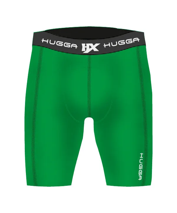 CONTRAST STITCH COMPRESSION SHORTS