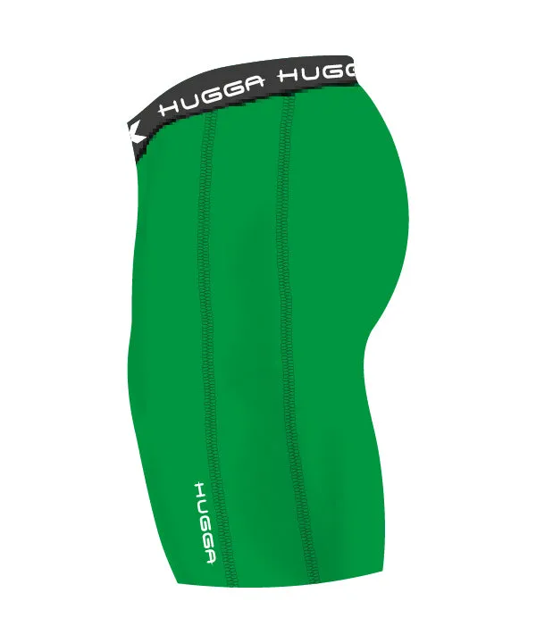 CONTRAST STITCH COMPRESSION SHORTS