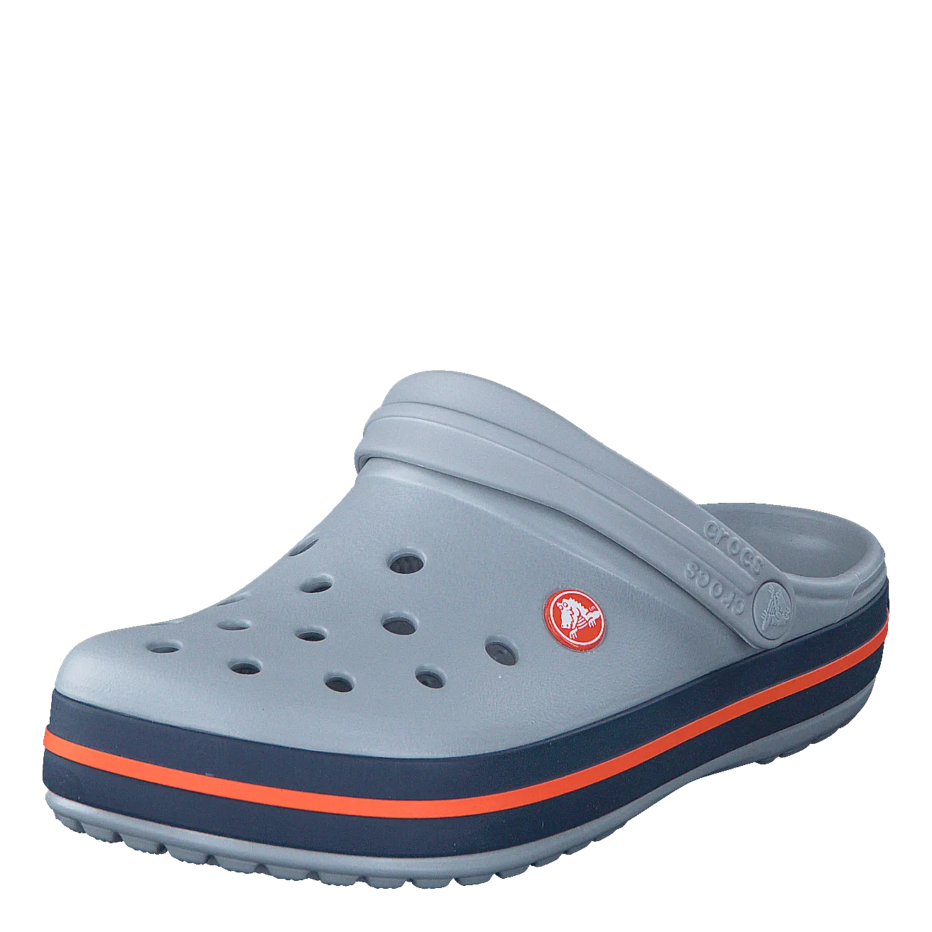 Crocband Light Grey/Navy