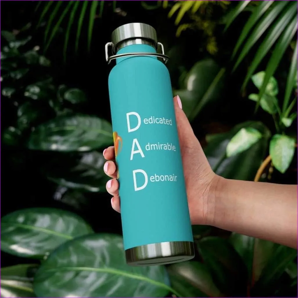 DAD Acronym 22oz Vacuum Insulated Bottle Father's Day Gift