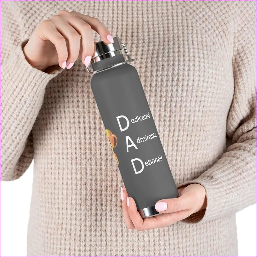 DAD Acronym 22oz Vacuum Insulated Bottle Father's Day Gift