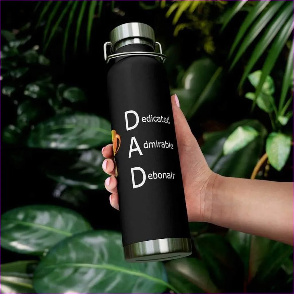 DAD Acronym 22oz Vacuum Insulated Bottle Father's Day Gift