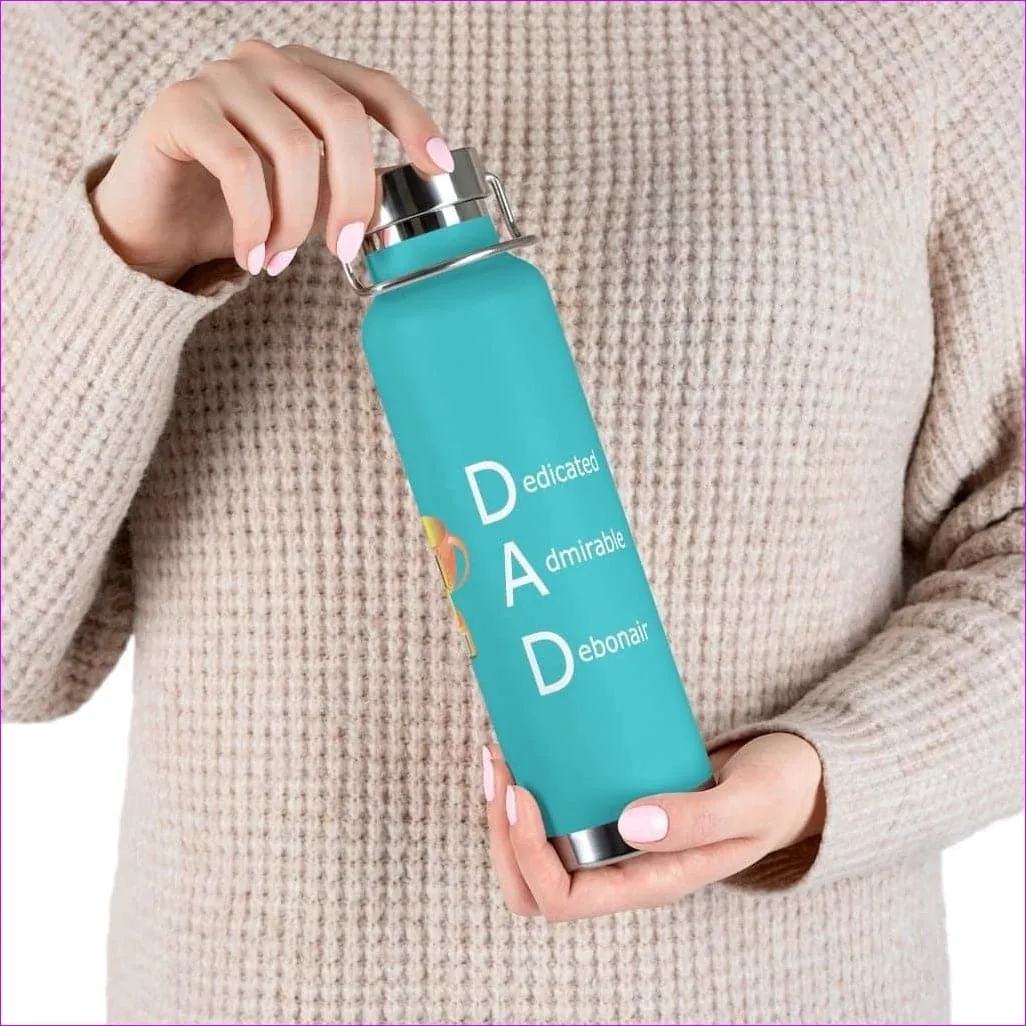 DAD Acronym 22oz Vacuum Insulated Bottle Father's Day Gift