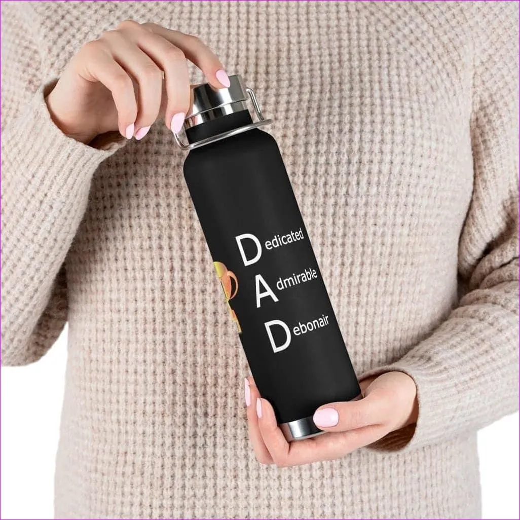 DAD Acronym 22oz Vacuum Insulated Bottle Father's Day Gift