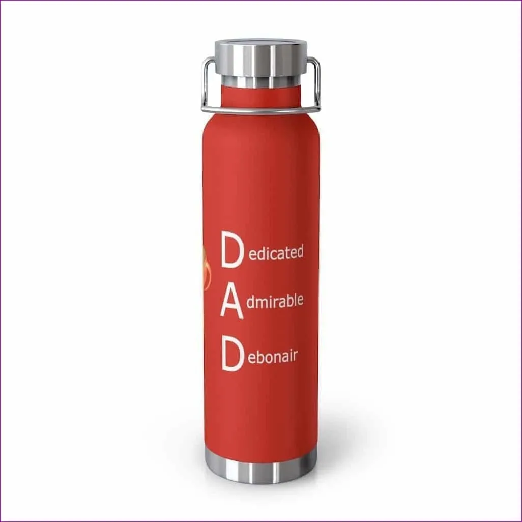 DAD Acronym 22oz Vacuum Insulated Bottle Father's Day Gift