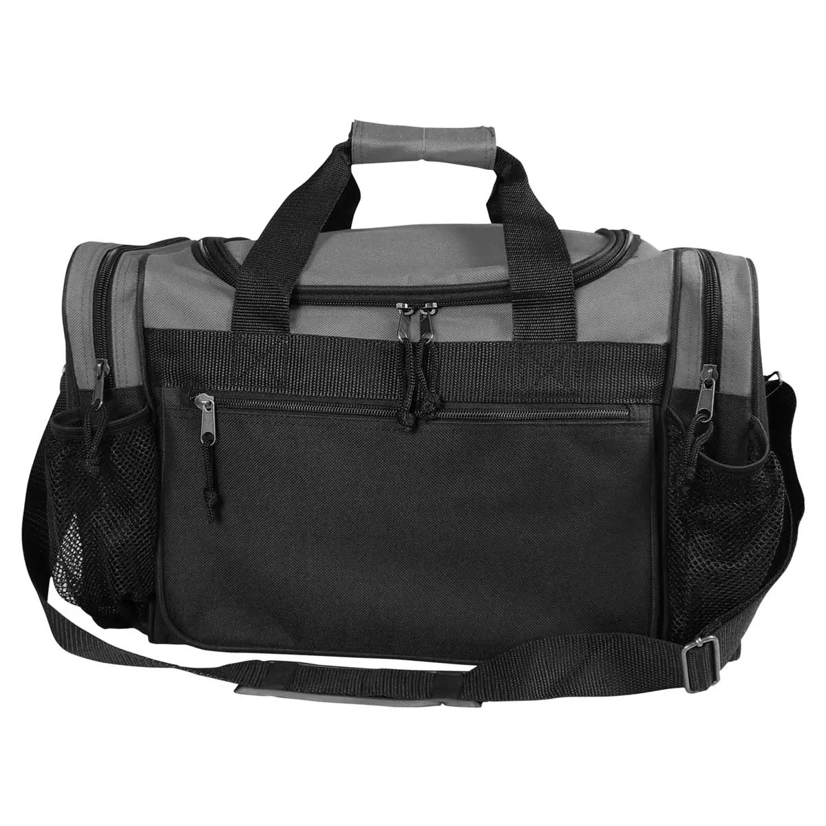 Dalix 17" Duffel Bag Dual Front Mesh Accessories Pockets