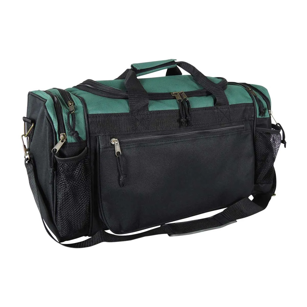 Dalix 17" Duffel Bag Dual Front Mesh Accessories Pockets